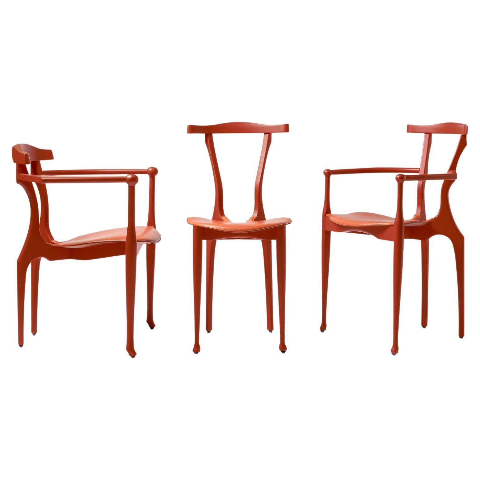 Set of 3 Gaulinetta Chairs by Oscar Tusquets For Sale