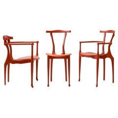 Set of 3 Gaulinetta Chairs by Oscar Tusquets