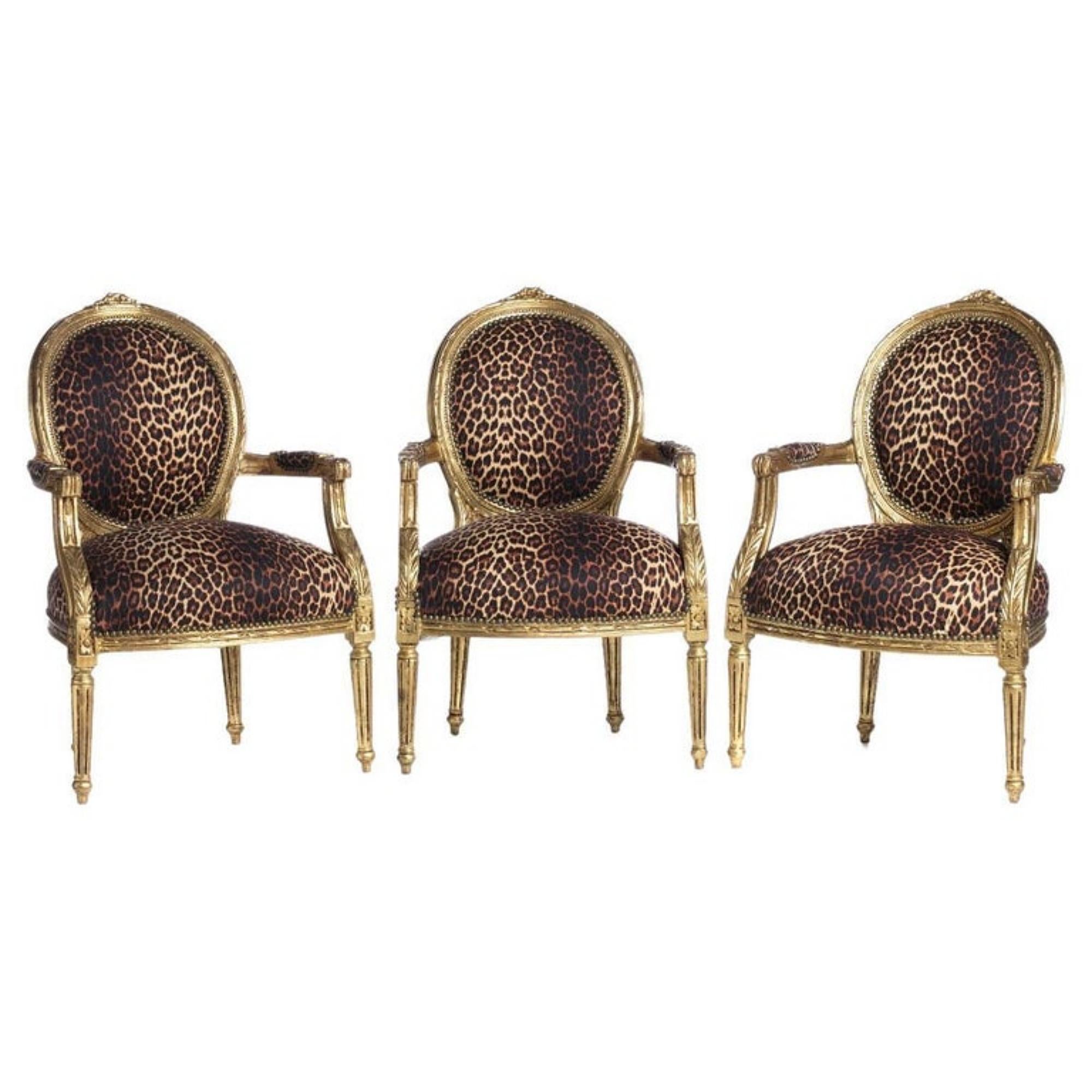 Set of 3 German Armchair, 20th Century In Good Condition In Madrid, ES