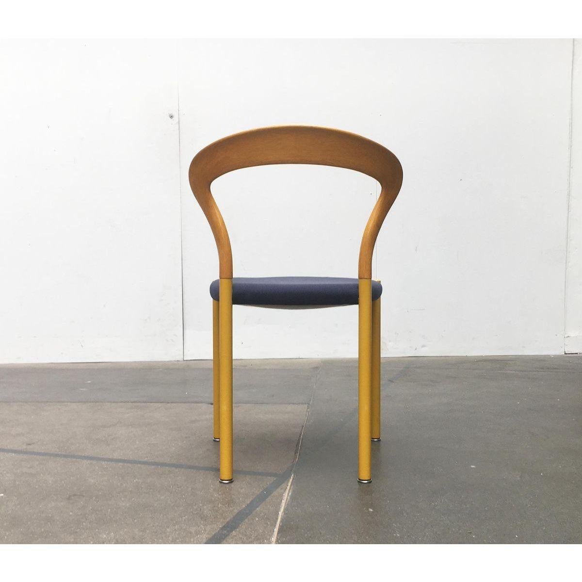 20ième siècle Ensemble de 3 chaises et tables empilables Lotus allemandes par Hartmut Lohmeyer, 1970 en vente