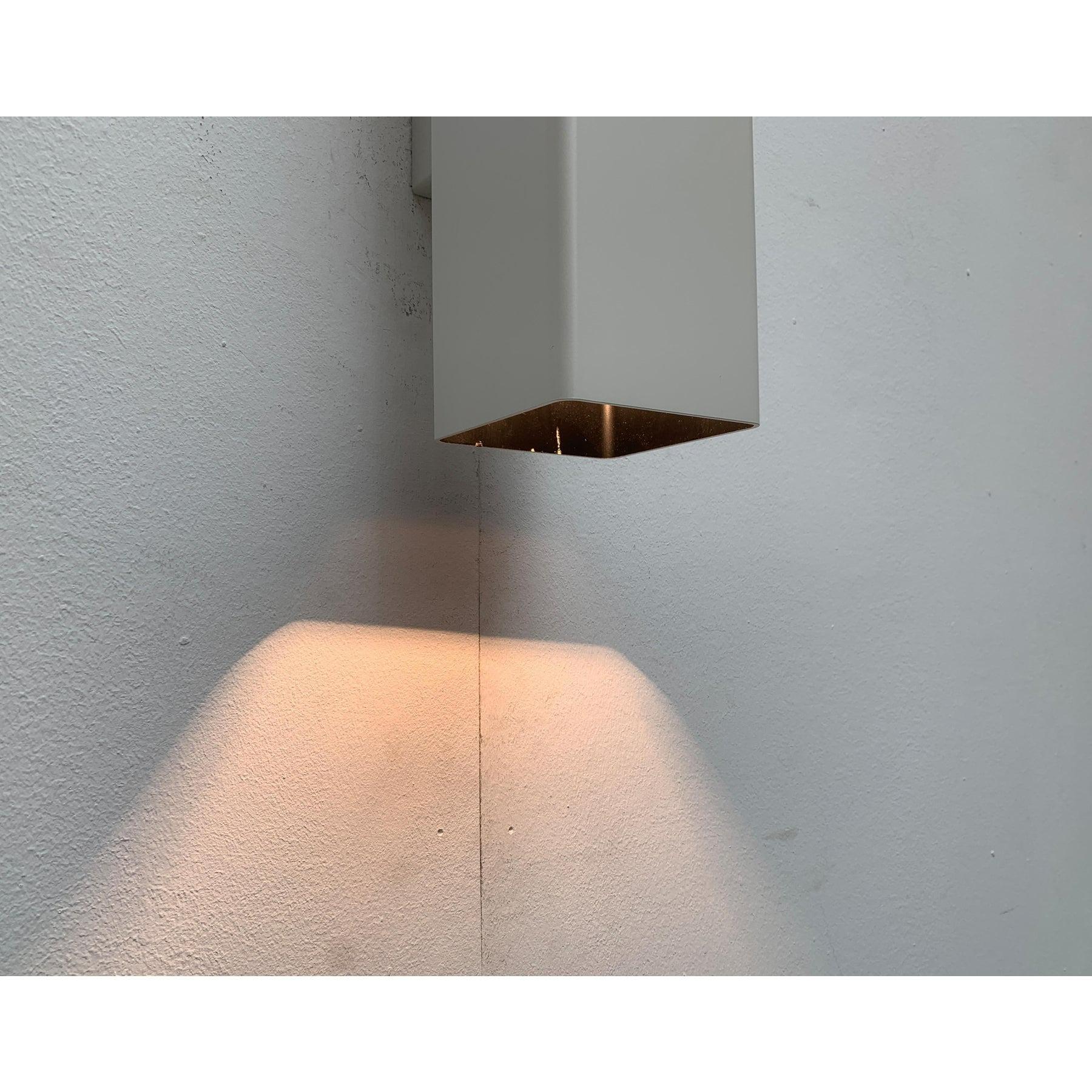Juego de 3 lámparas de pared minimalistas alemanas de Erco, años 70 Metal en venta