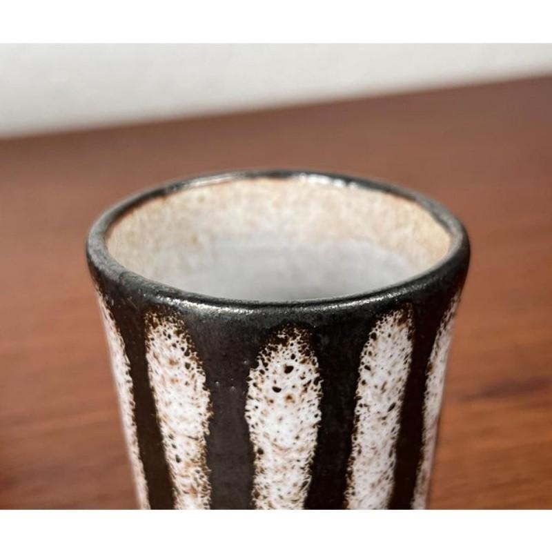Juego de 3 cuencos, jarras y tazas pequeñas de Studio Pottery alemán de Monika Maetzel, años 60 en venta 2
