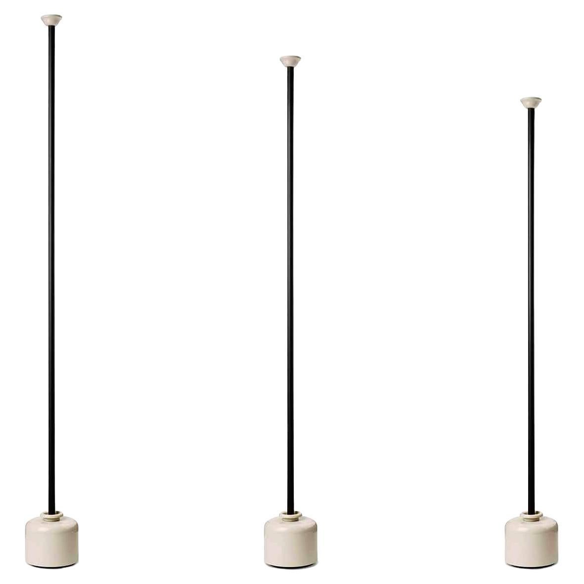Set of 3 Gino Sarfatti Lamp Model 1095 "S-M-L" for Astep For Sale