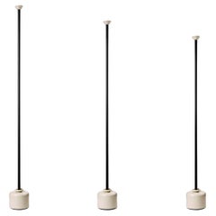 Set of 3 Gino Sarfatti Lamp Model 1095 "S-M-L" for Astep