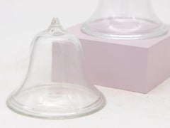 Set of 3 Glass Garden Cloches, English Mid 20th c.