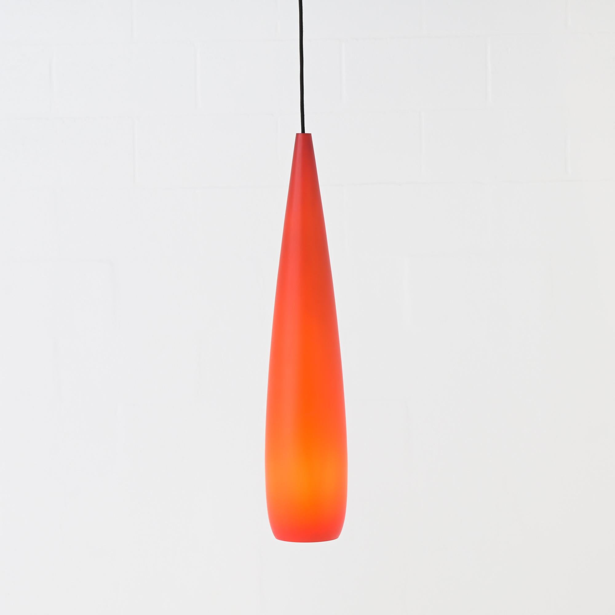 Satz von 3 Glas-Pendelleuchten Kastrup Holmegaard im Angebot 9