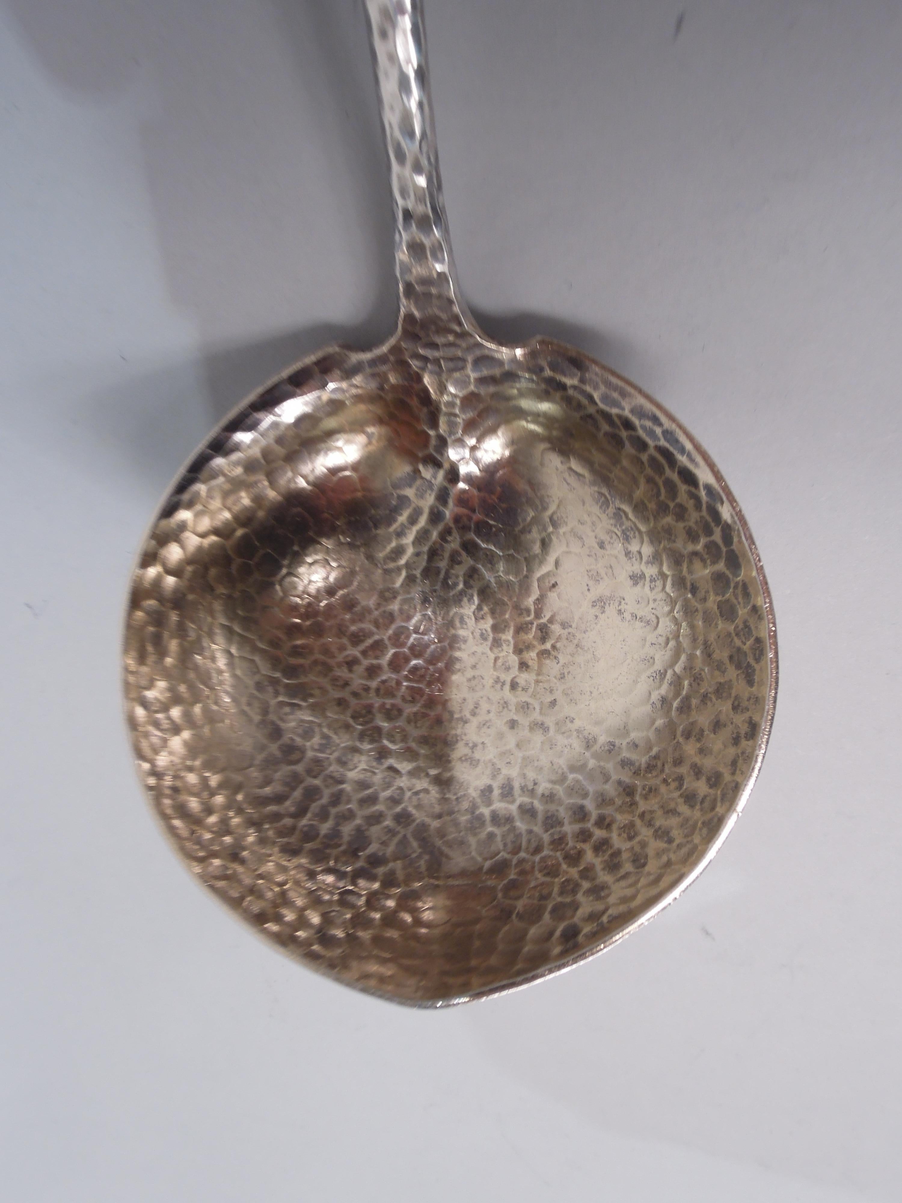 XIXe siècle Lot de 3 louches Gorham Japonesque en métal mélangé et martelé à la main en vente