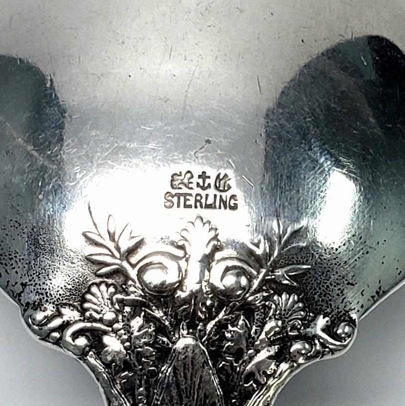 Set of 3 Gorham Mythologique Sterling Silver Serving Spoons with Monogram 3