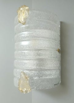 Set of 3 Graniglia Sconces by Murano Due