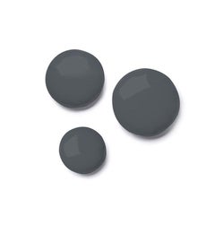 Ensemble de 3 épingles murales en graphite de Zieta