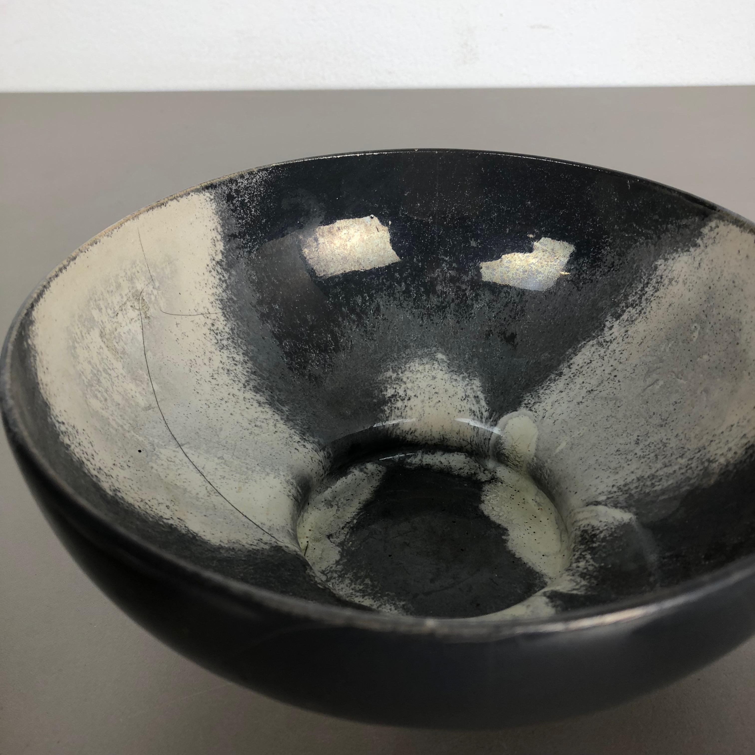 Set di 3 Objects for Objects in Studio Pottery in ceramica grigia di Otto Keramik, Germania anni '80 in vendita 3