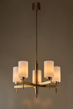 Set di 3 lampadari in ottone Hans-Agne Jakobsson, anni '60