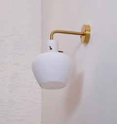 Hans Bergström Wall Lamp Model 407, 1950s