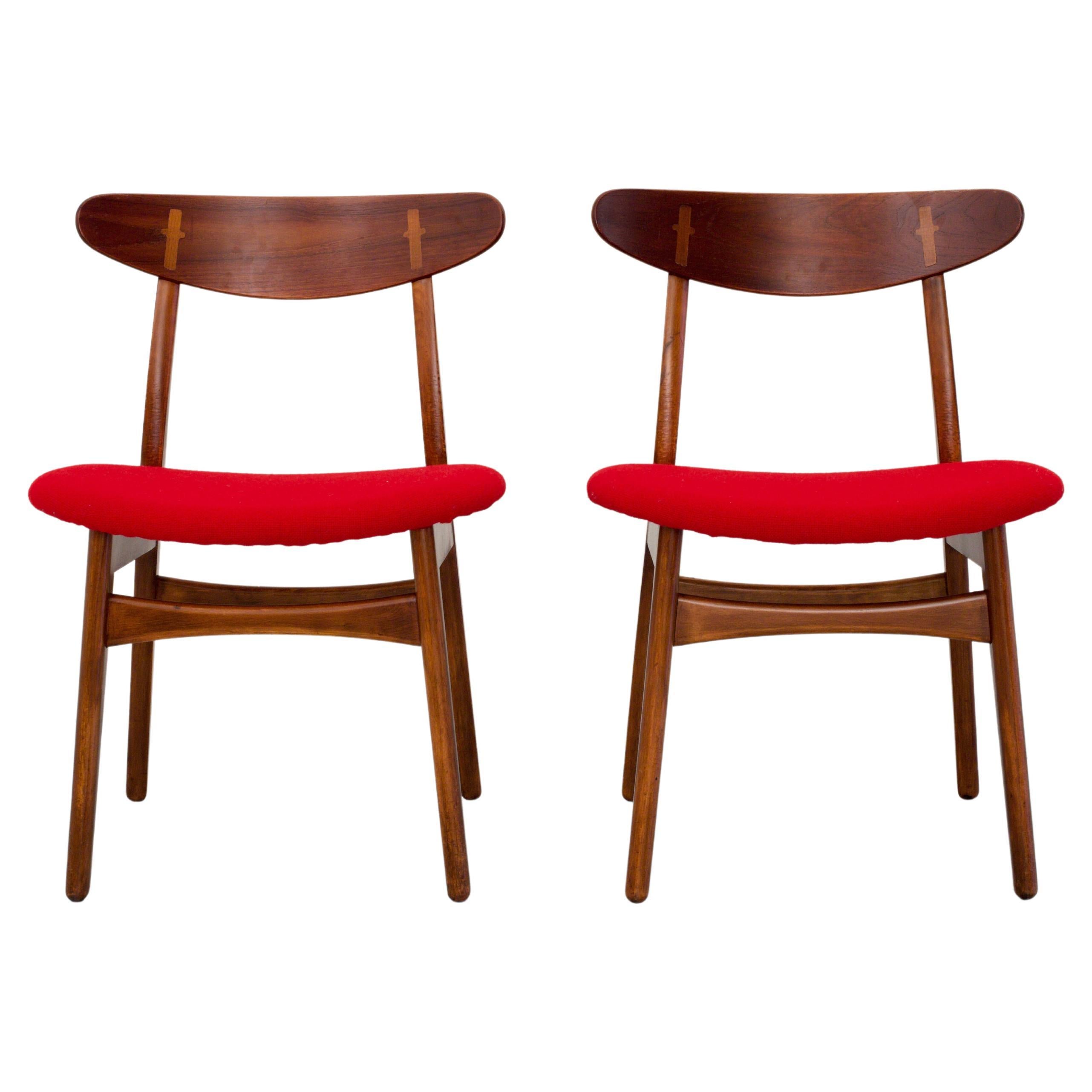 Set of 3 Hans Wegner Chairs