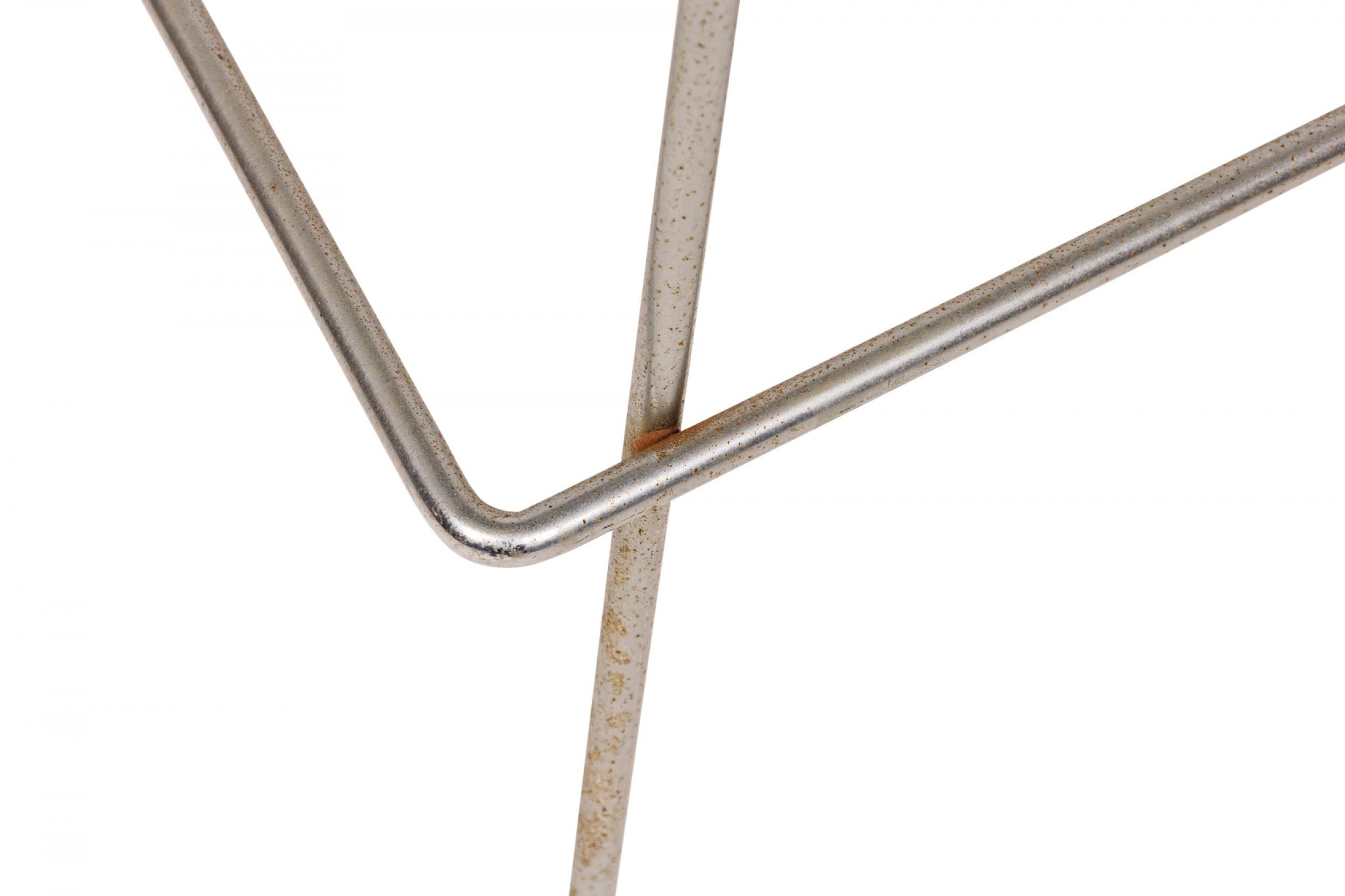 Mid-Century Modern Set of 3 Harry Bertoia for Knoll International Black 