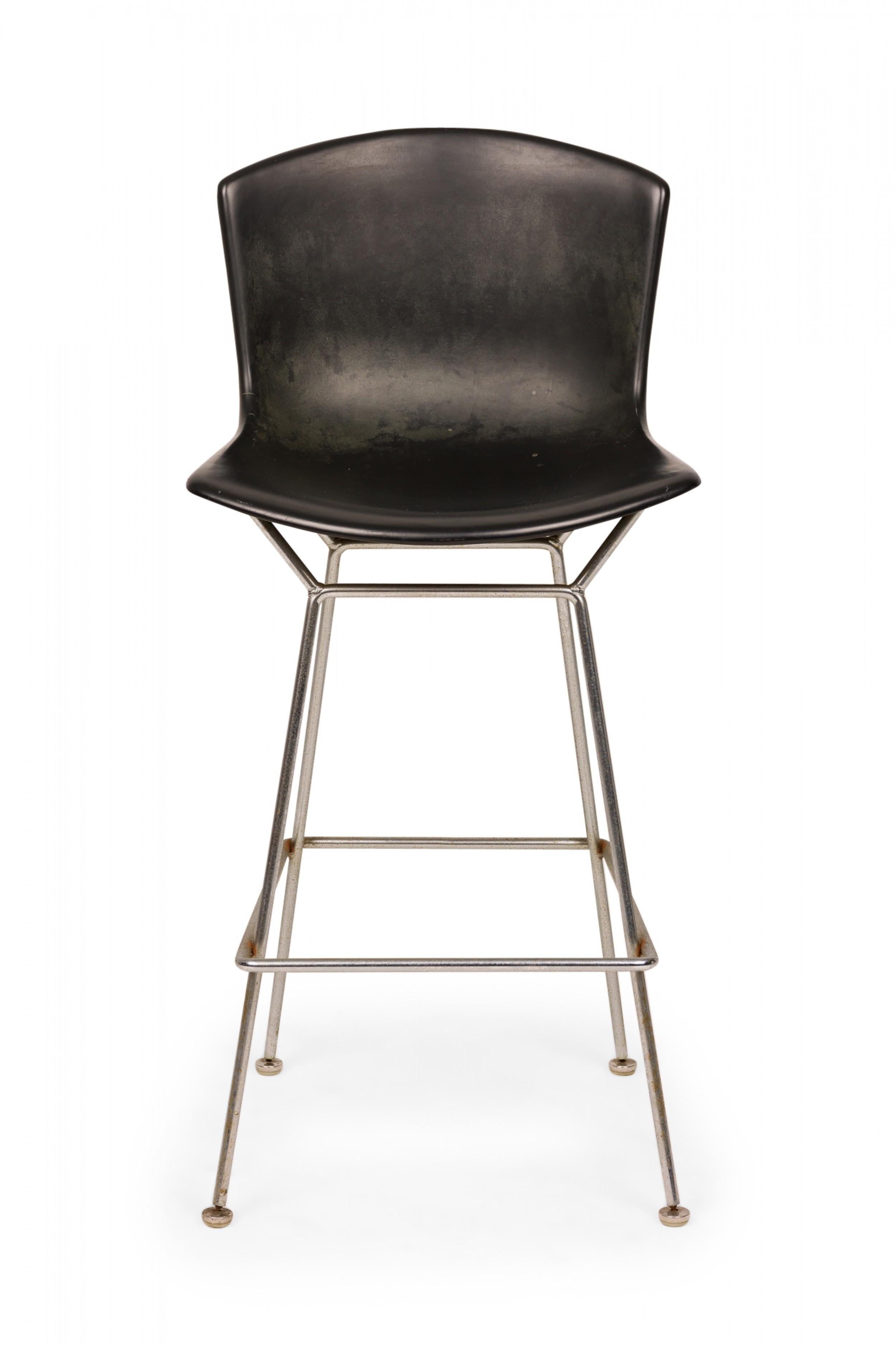 20th Century Set of 3 Harry Bertoia for Knoll International Black 
