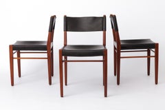 Set of 3 Helmut Magg Dining Chairs – Model 3024 for Deutsche Werkstätten, 1960s