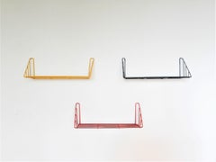 Set of 3 Highly Rare Small 'Delft' Shelves by Constant Nieuwenhuys, 1950s