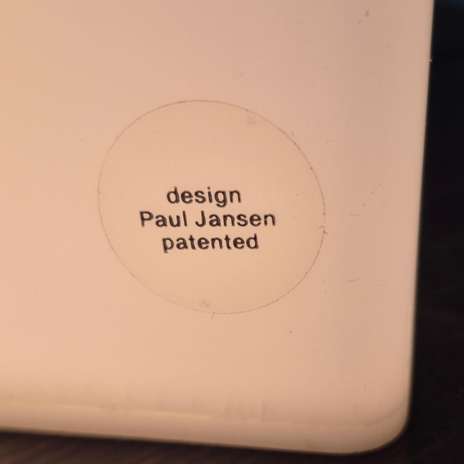 Set von 3 beleuchteten Pflanzgefäßen von Paul Jansen, Belgien, 1970er Jahre (Geformt) im Angebot