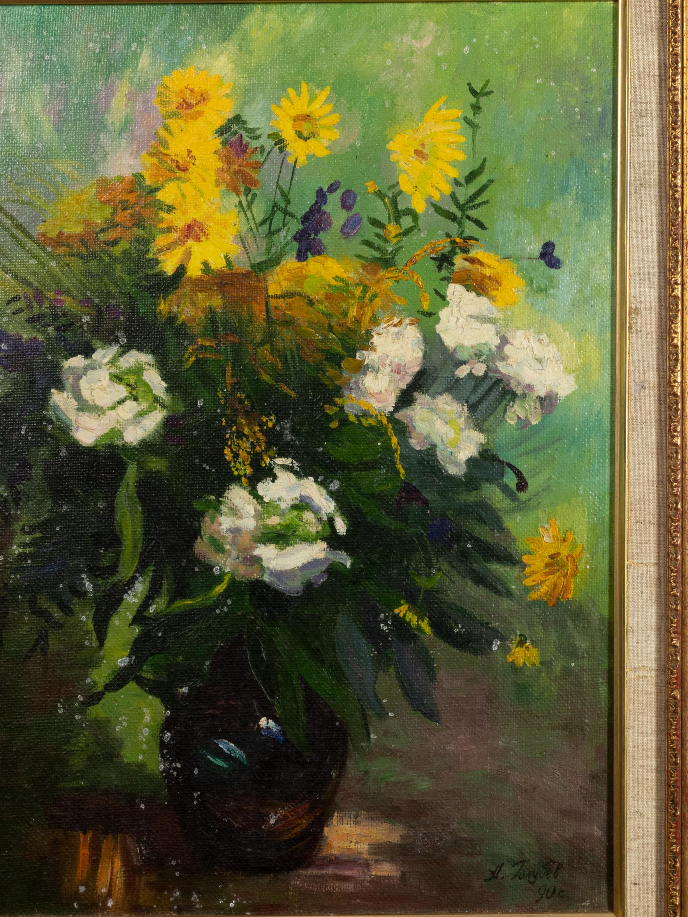 Tela Set di dipinti impressionisti russi, inizio XX secolo in vendita