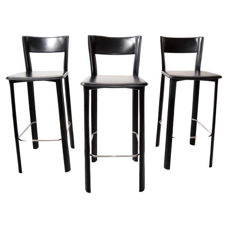 Set of Seven Lucite Bar Stools For Sale at 1stDibs