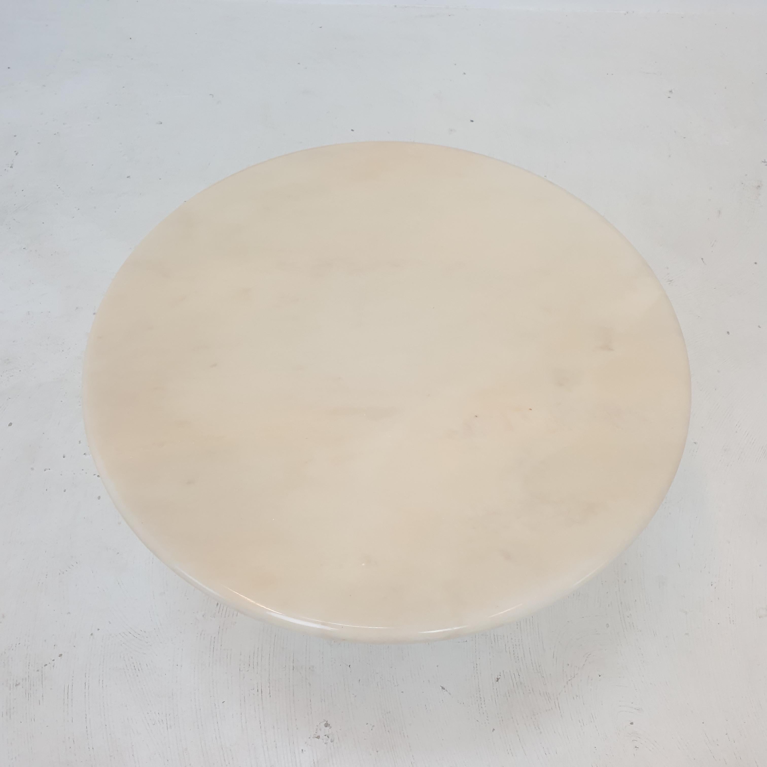 Set of 3 Italian Marble Side Tables, 1970s For Sale 2