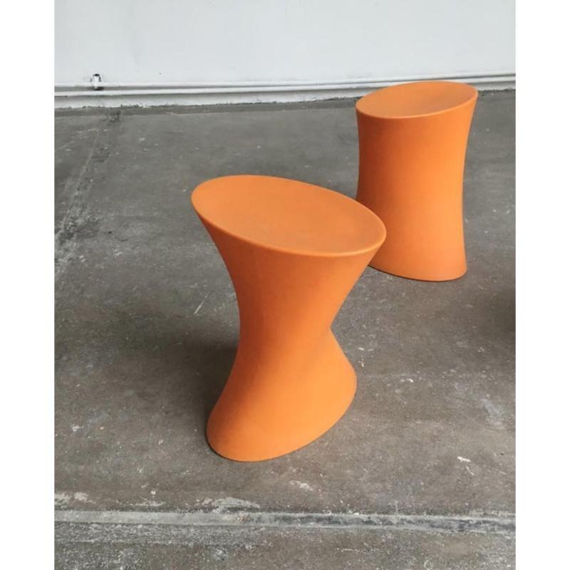 3er Set italienischer Kunststoffhocker für den Außenbereich von Marco Maran für Parri Design im Angebot 6