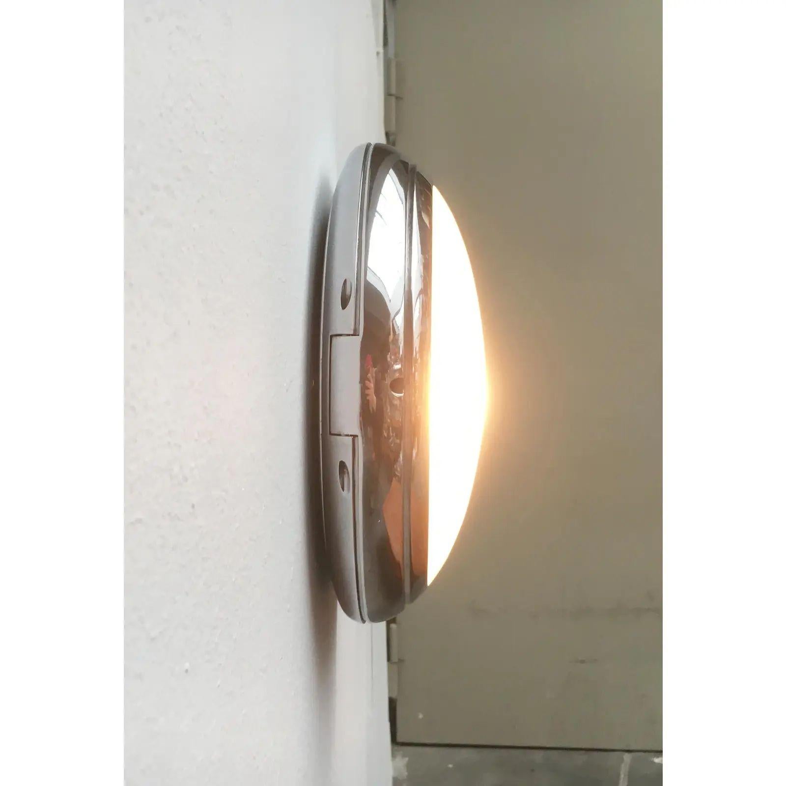 Post-Modern Set of 3 Italian Postmodern Pantarei Wall Lamps by Ernesto Gismondi, Early 90s For Sale