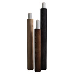 Juego de 3 portavelas J D Timber de Nish Studio