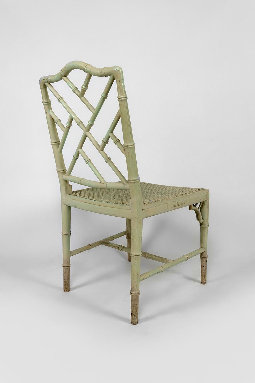 Ensemble de 3 chaises de style Japonisme / Aesthetic Movement, France, vers 1900 en vente 4