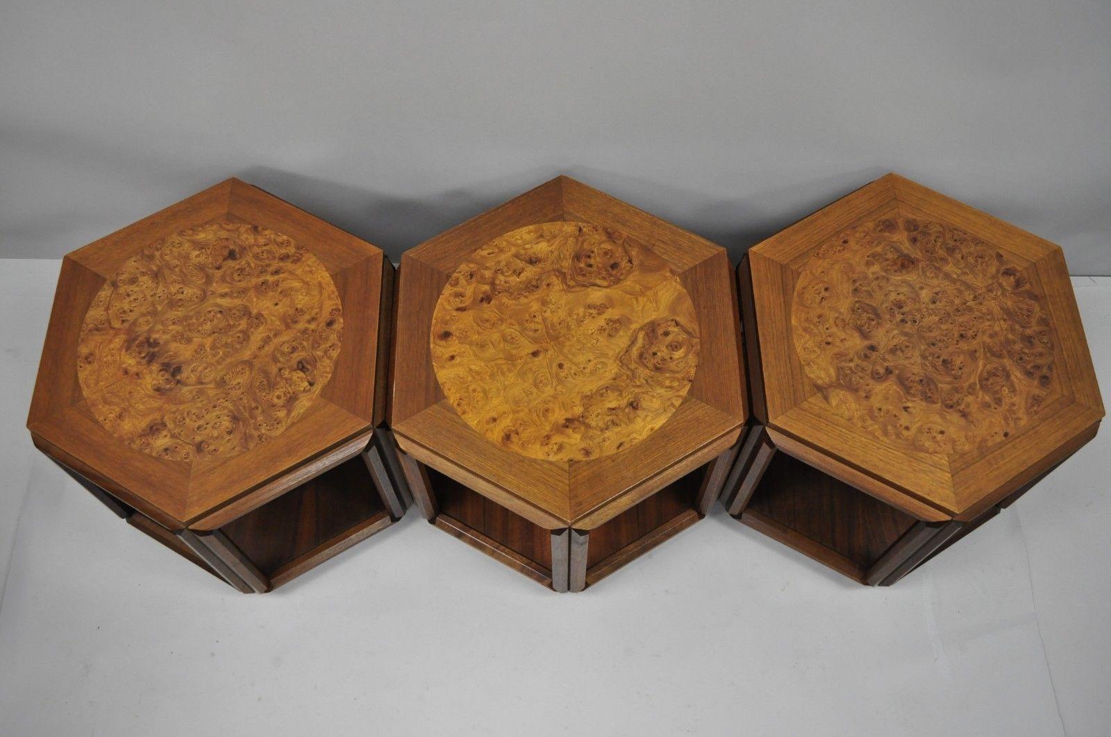 hexagon side tables