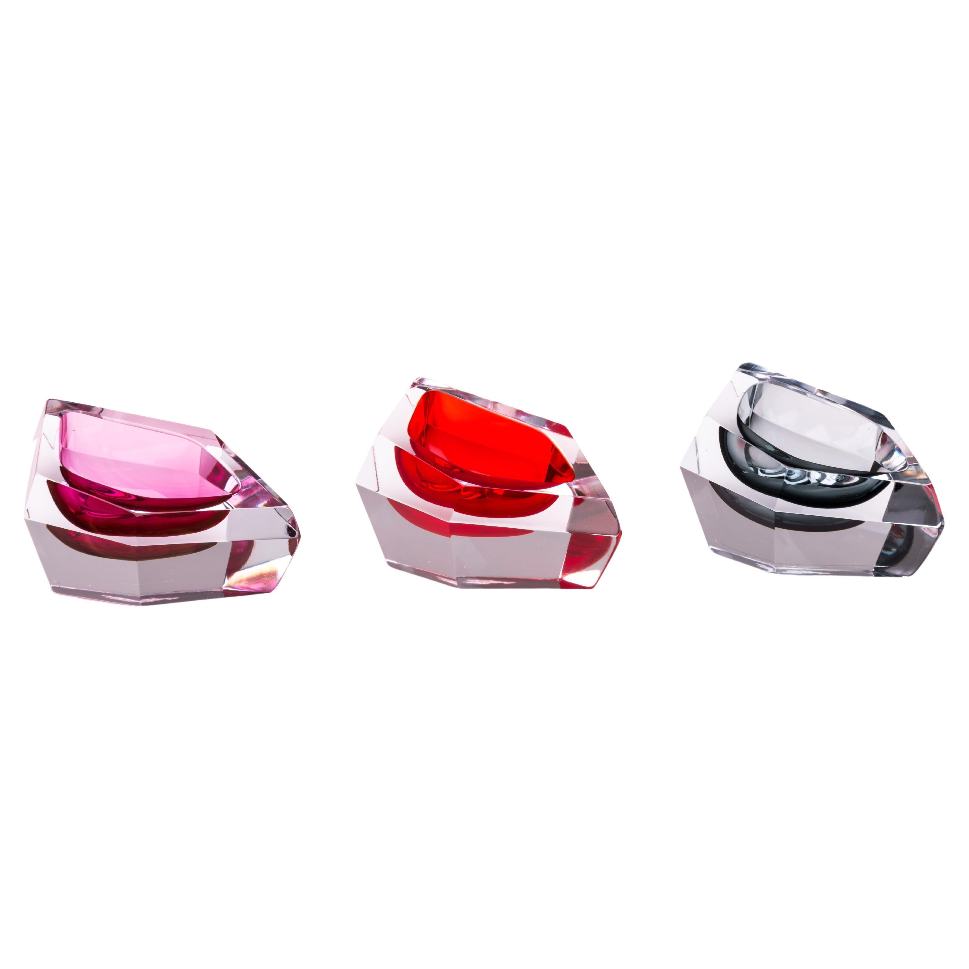 Set aus 3 Kastle-Minischalen von Purho