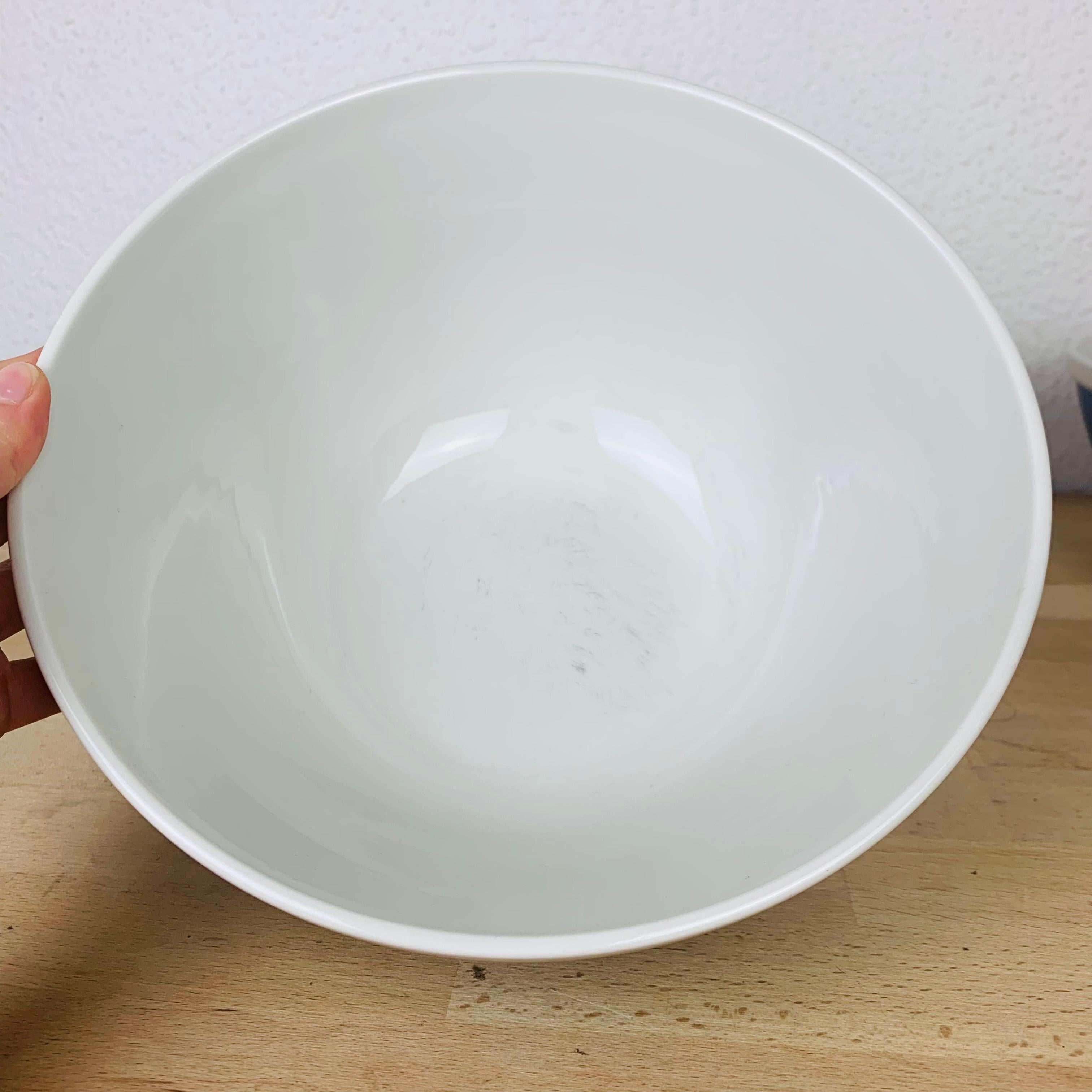 Set of 3 Koka serving bowls by Hertha Bengtson for Rörstrand Sweden  In Good Condition For Sale In BELFORT, FR