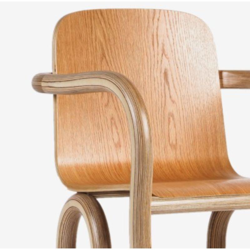 Ensemble de 3 chaises de salle à manger Kolho originales en terre et naturelle par Made by Choice en vente 3
