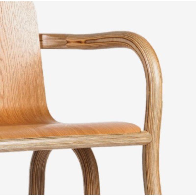 Ensemble de 3 chaises de salle à manger Kolho originales en terre et naturelle par Made by Choice en vente 4