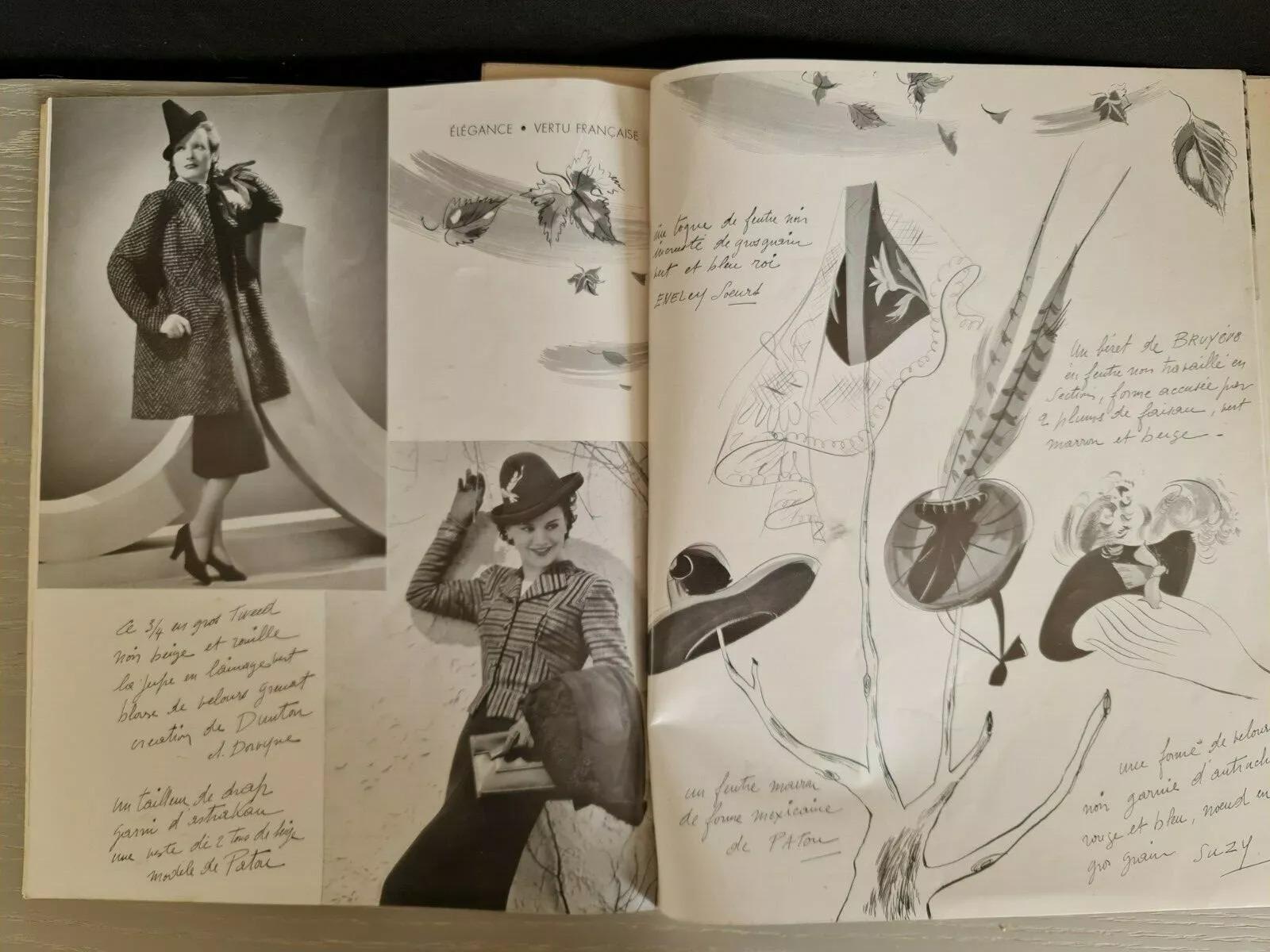 Paper Set of 3 La Belle France Magazines – October, November, December 1938 - 3Y03 For Sale