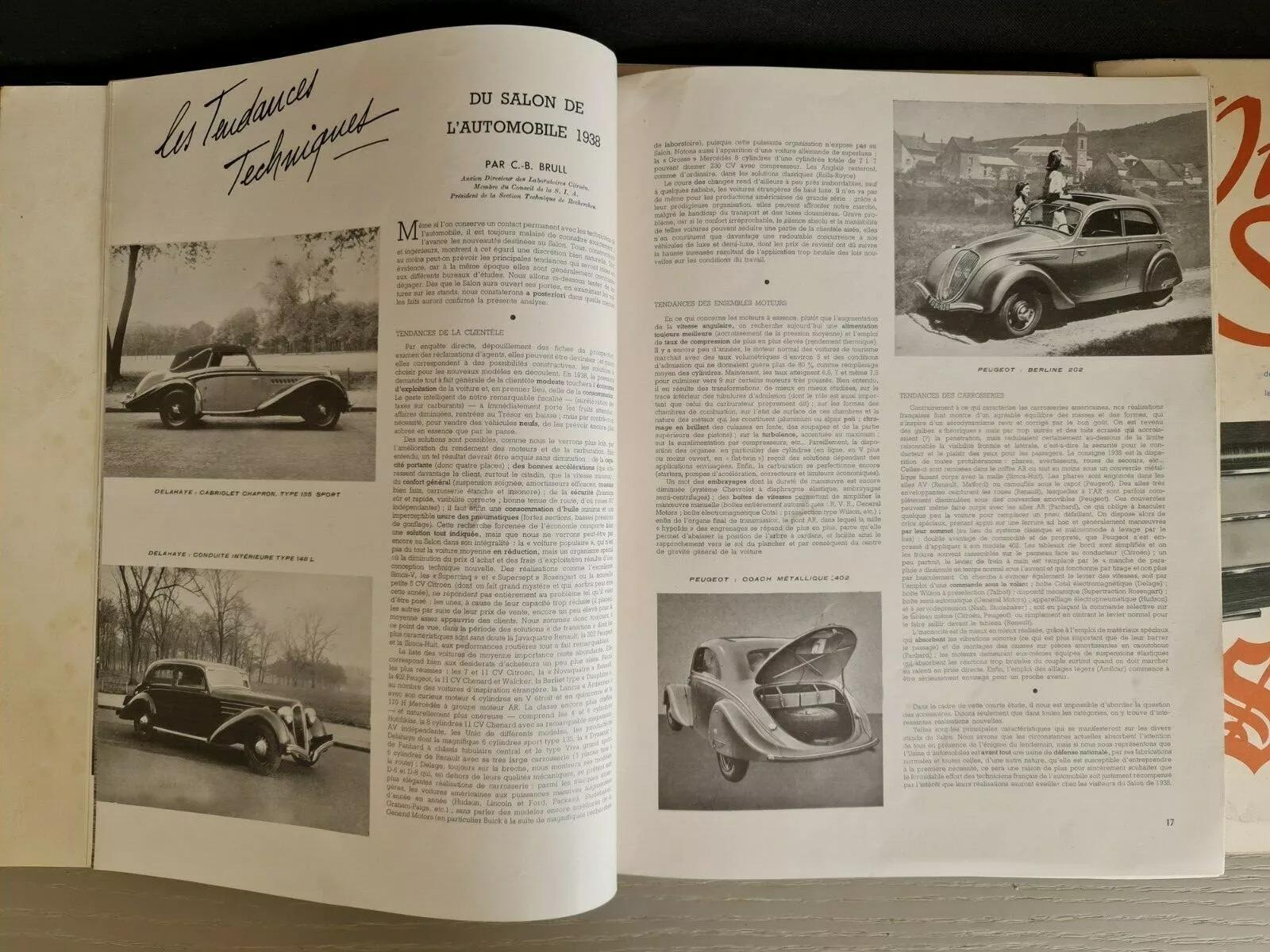 Set of 3 La Belle France Magazines – October, November, December 1938 - 3Y03 For Sale 3