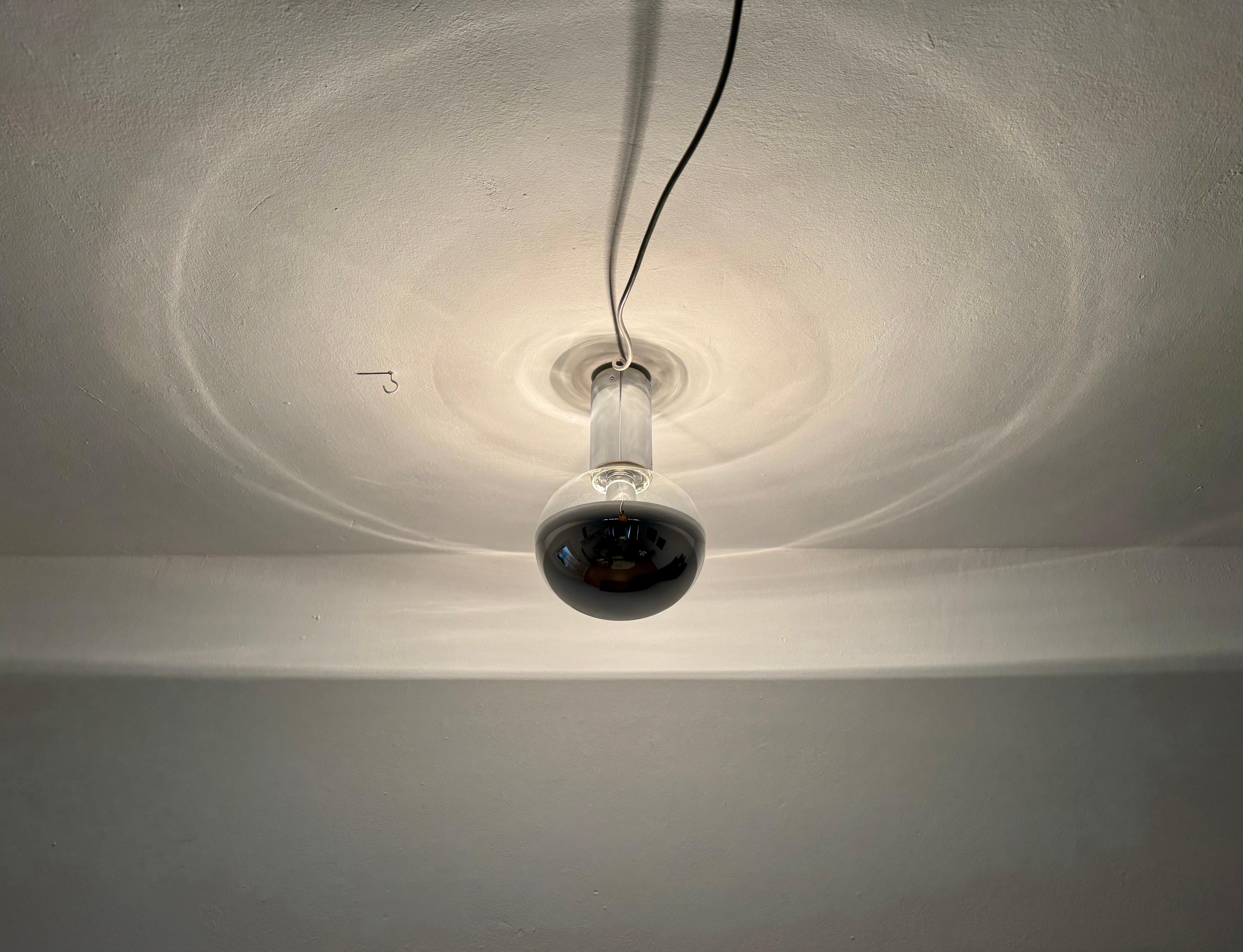 Ensemble de 3 grandes lampes encastrées modernistes des années 1970 par Motoko Ishii pour Staff en vente 4