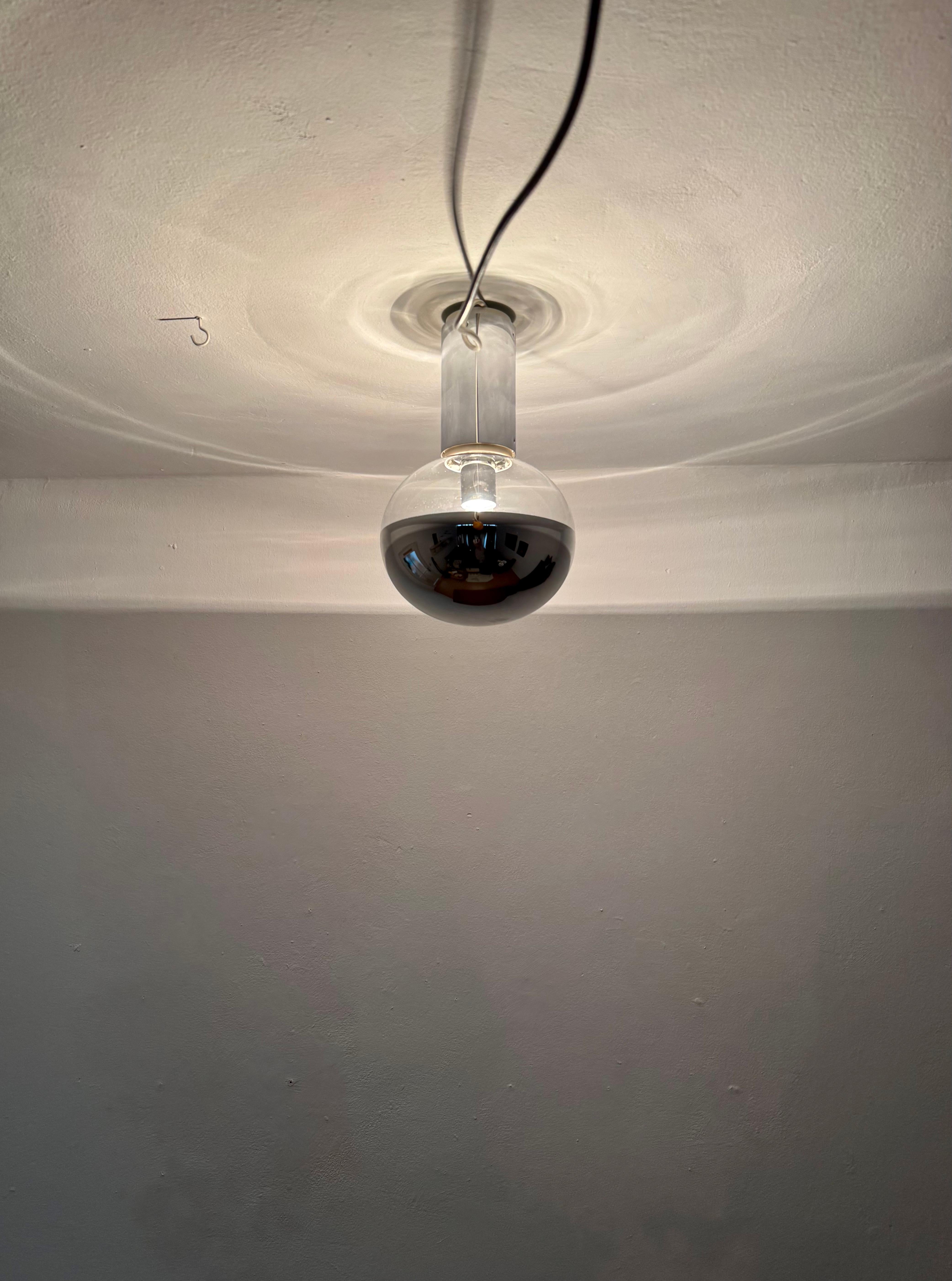 Ensemble de 3 grandes lampes encastrées modernistes des années 1970 par Motoko Ishii pour Staff en vente 5