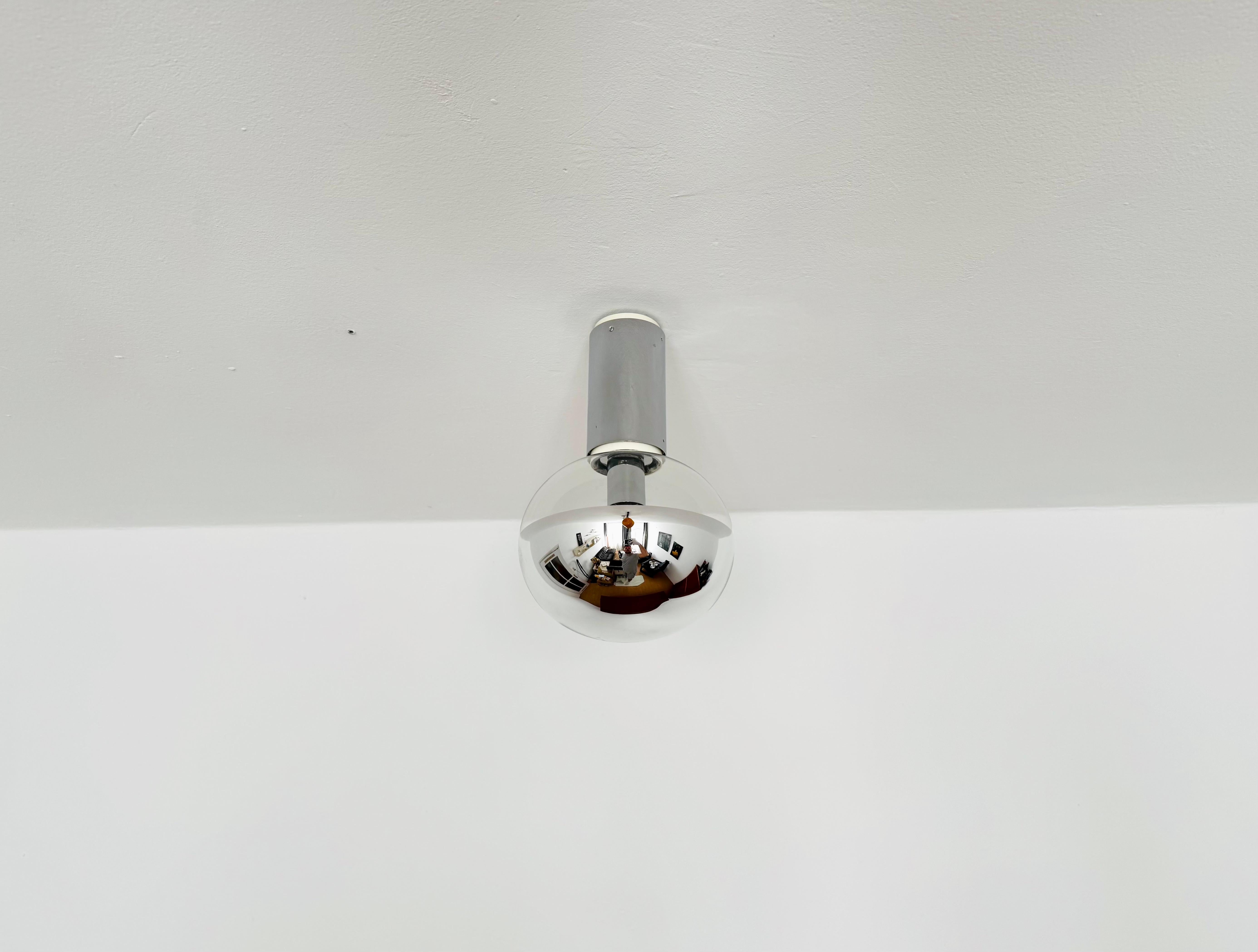 Allemand Ensemble de 3 grandes lampes encastrées modernistes des années 1970 par Motoko Ishii pour Staff en vente