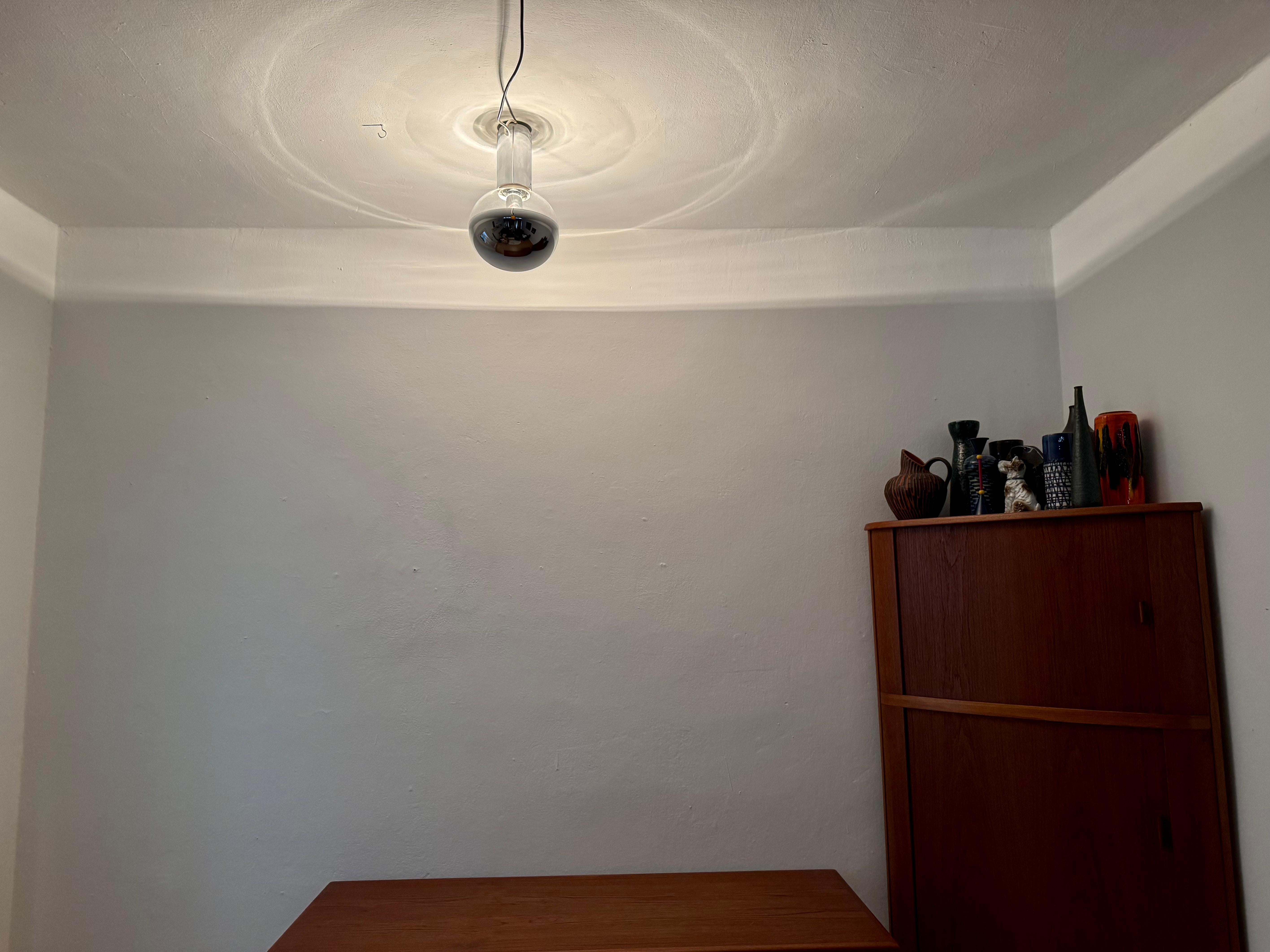 Ensemble de 3 grandes lampes encastrées modernistes des années 1970 par Motoko Ishii pour Staff en vente 2