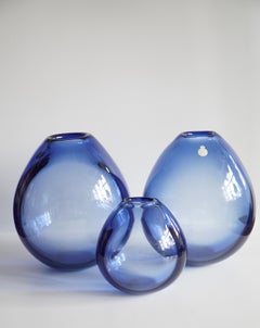 Set of 3 large vases by Per Lutken