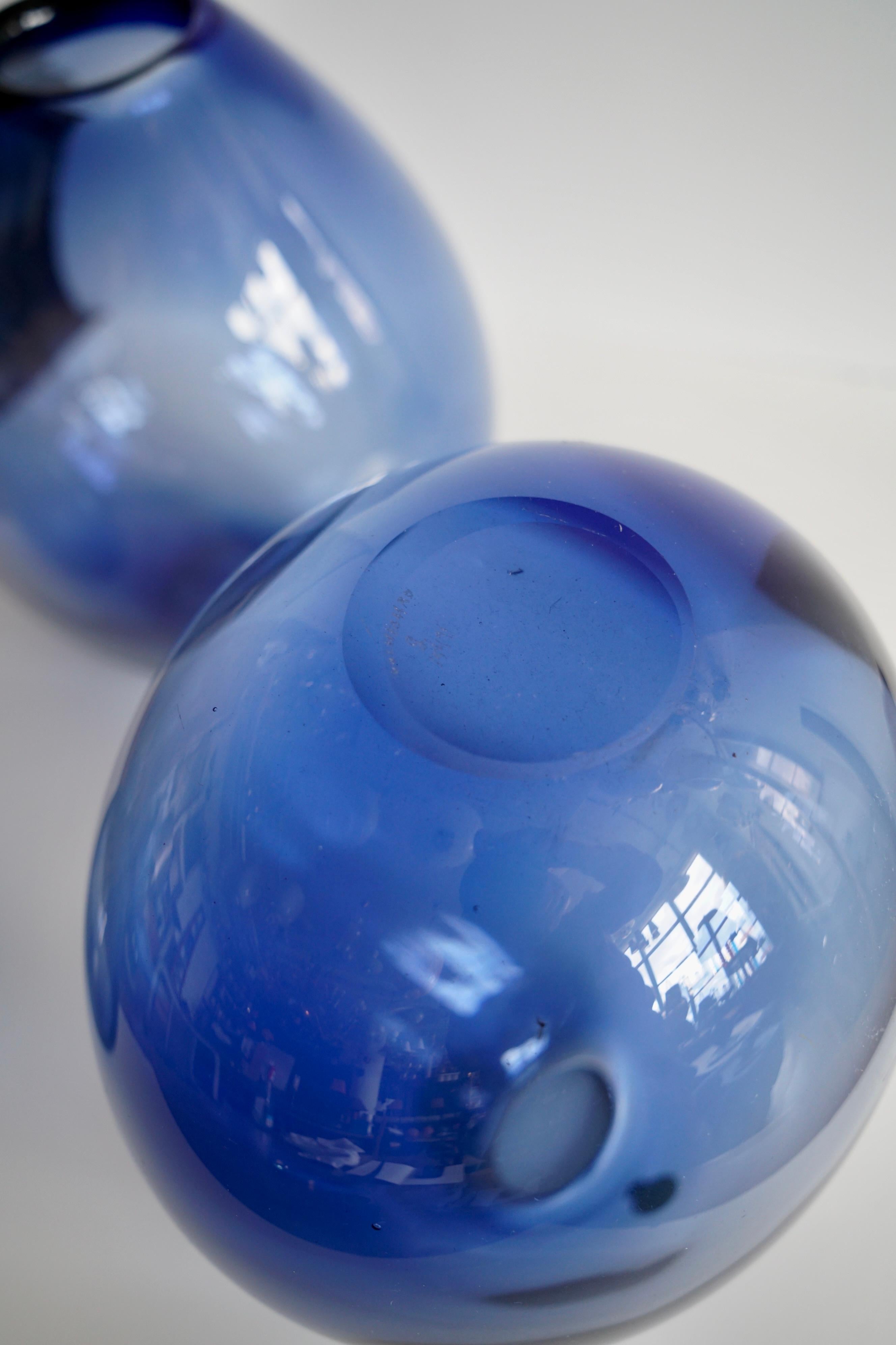 Set of 3 large vases by Per Lutken In Good Condition For Sale In Long Island City, NY