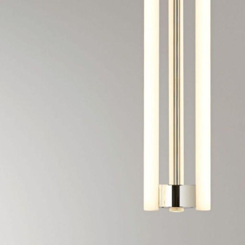 Modern Set of 3 LIA Suspensions, Brushed Brass by Kaia