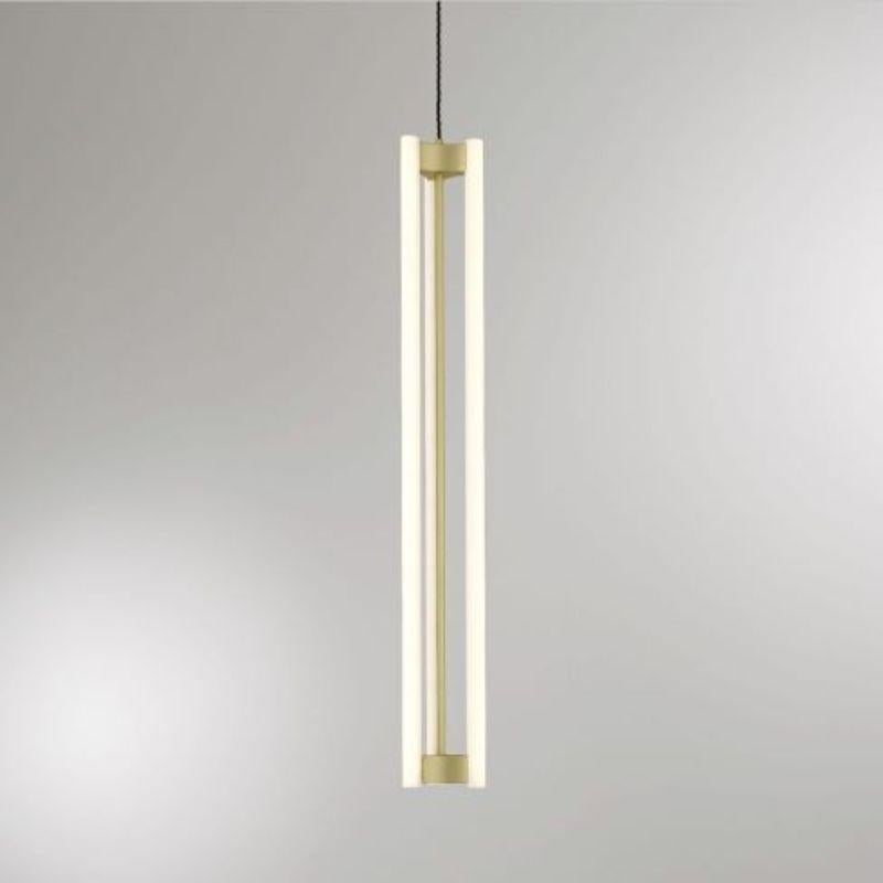 English Set of 3 LIA Suspensions, Brushed Brass by Kaia