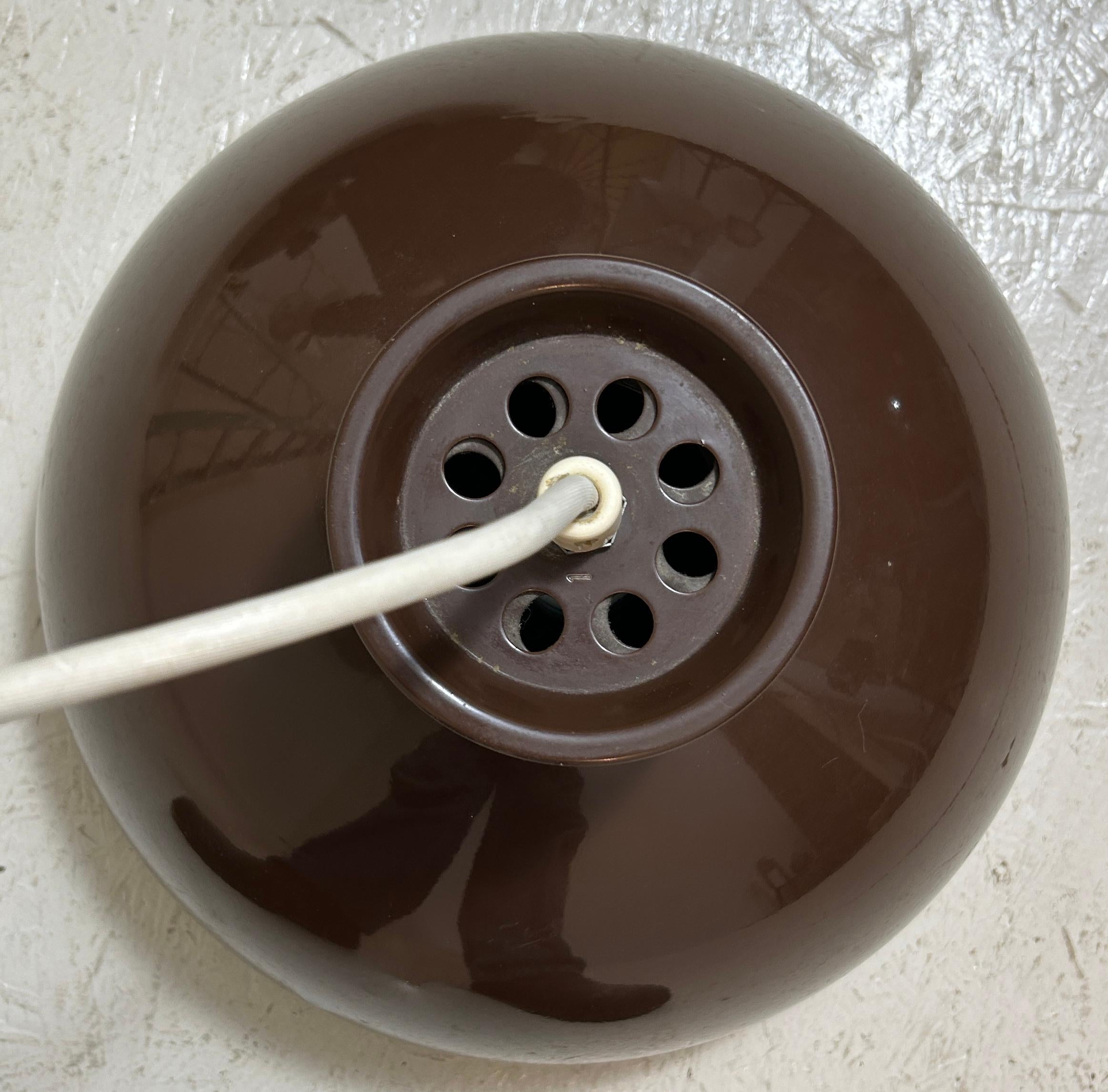 Metallo Set di 3 lampade a cupola a sospensione Lightolier in vendita