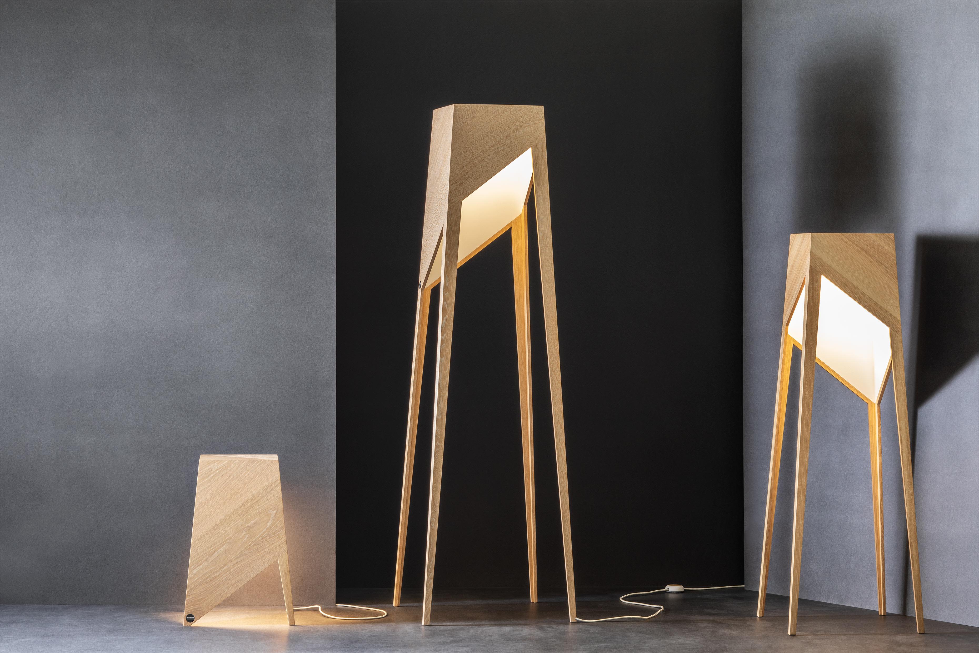 Set of 3 Luise Floor Lamp by Matthias Scherzinger In New Condition For Sale In Geneve, CH