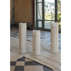 Set Of 3 Luminion Tubular Table Lamps by Mylene Niedzialkowski