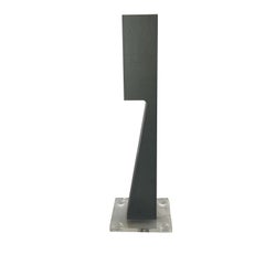 Set of 3 Machined Metal Candlestick Holder by Zelig Segal