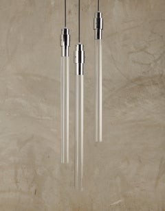 Set di 3 lampade a sospensione Mangiarotti